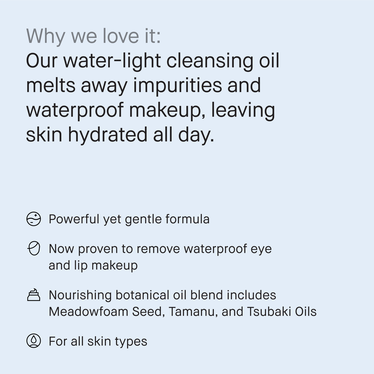 Soothing Cleansing Oil Facial Cleanser
