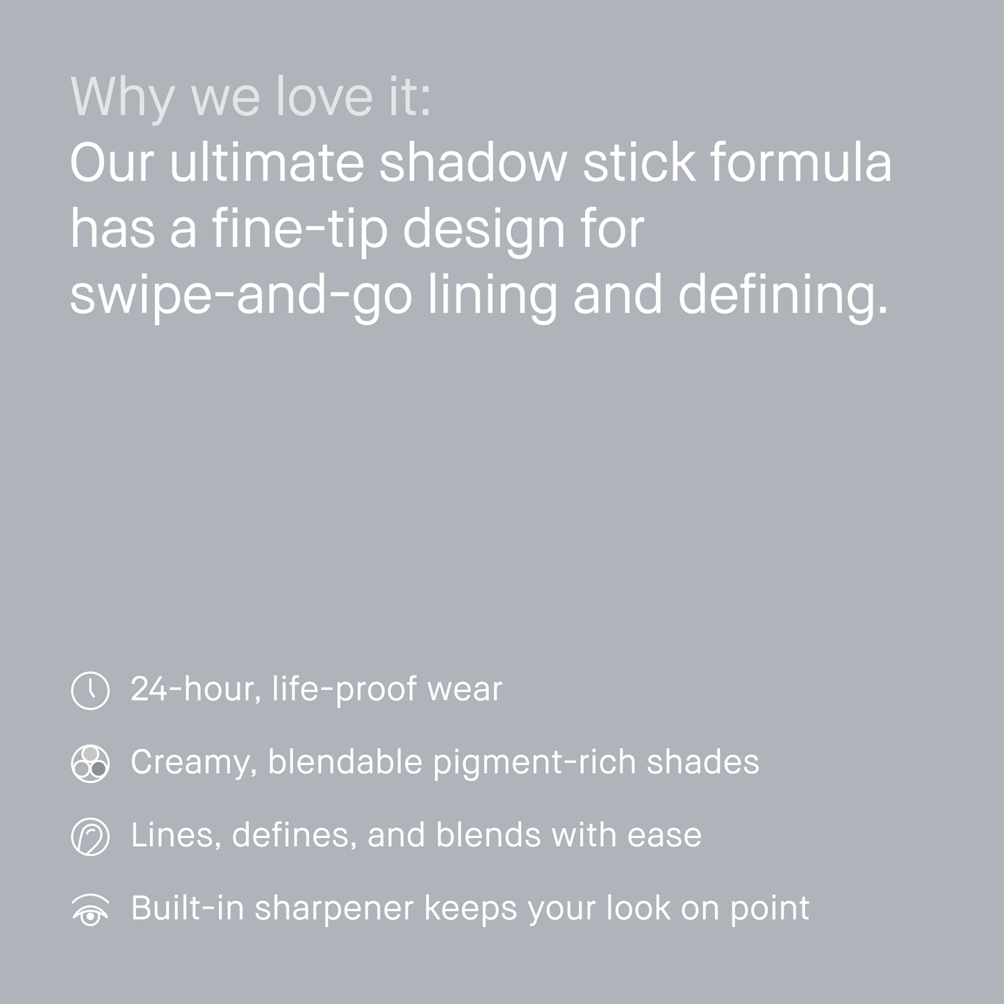 Long-Wear Cream Eyeliner Stick