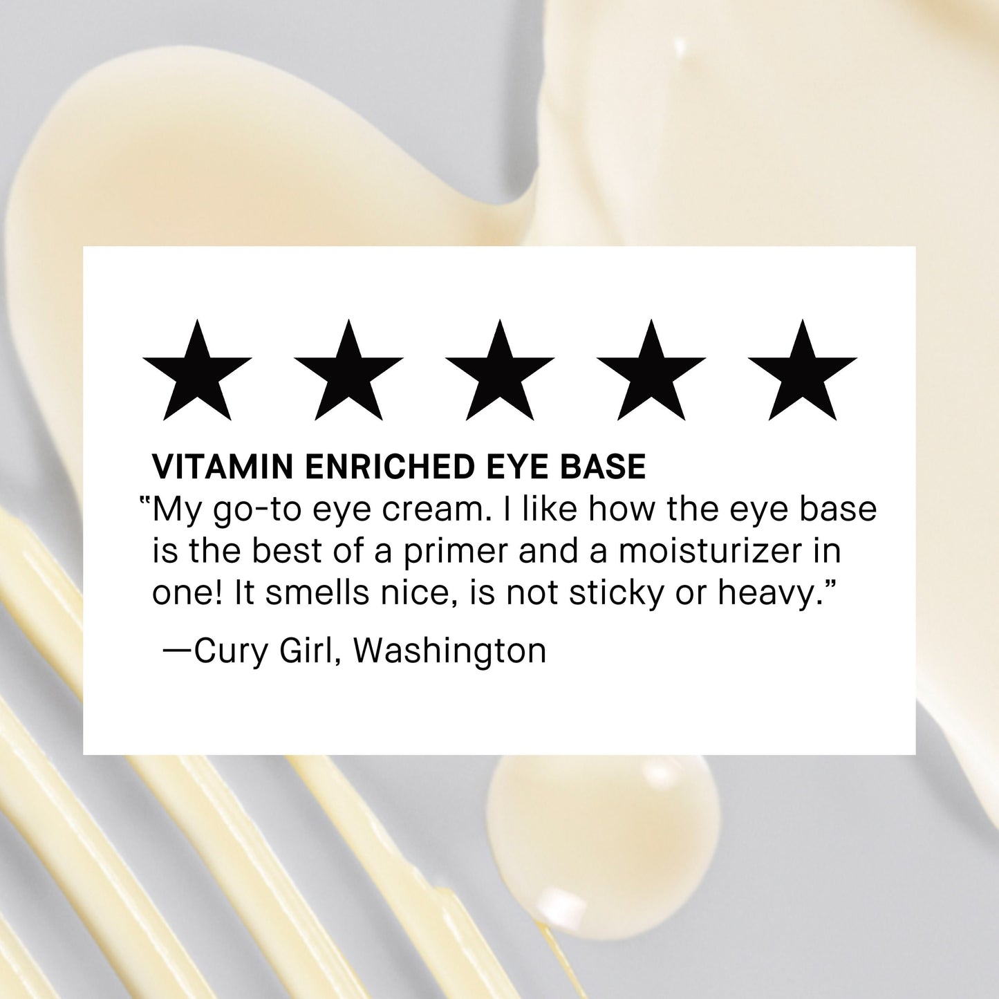 Vitamin Enriched Eye Cream & Primer