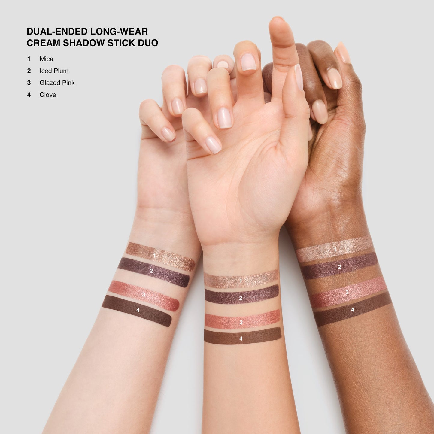 Dual-Ended Long-Wear Cream Eyeshadow Stick Holiday Gift Set