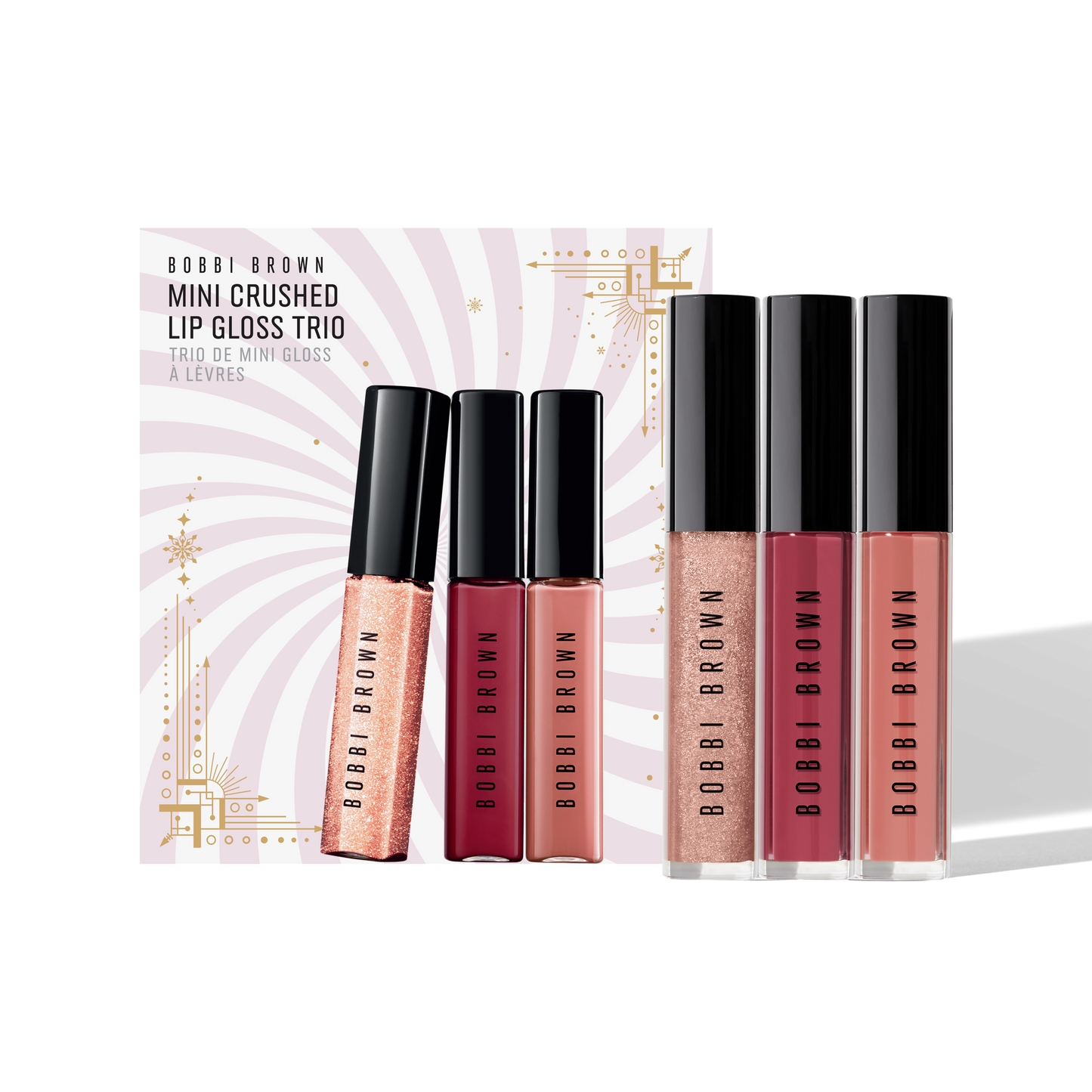 Mini Crushed Oil-Infused Lip Gloss Holiday Gift Set