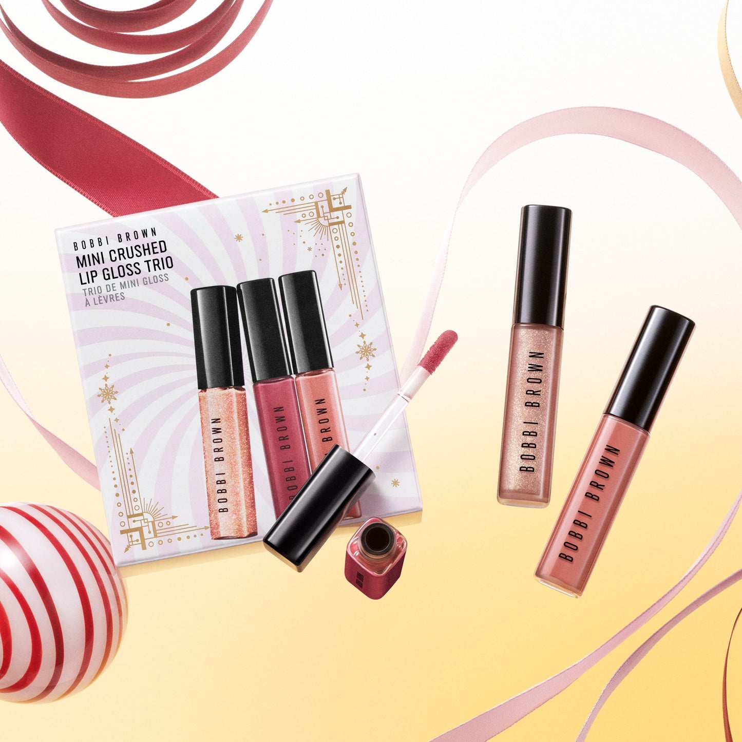 Mini Crushed Oil-Infused Lip Gloss Holiday Gift Set
