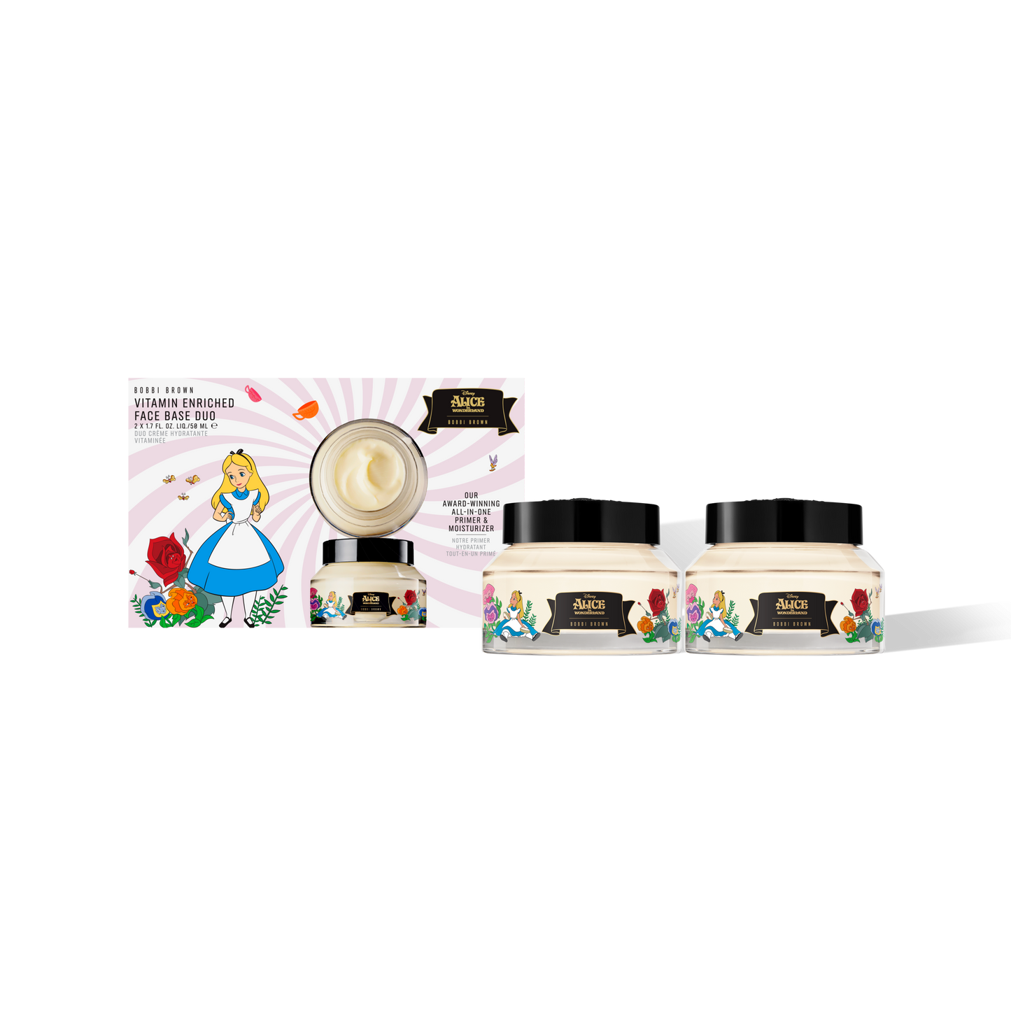 Alice in Wonderland Vitamin Enriched Face Base Duo Gift Set